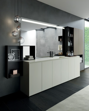 MAKE B 05 - Bathroom cabinet / vanity unit by LASA IDEA - view 3